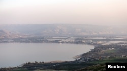View of Lake Tiberias in northern Israel which borders Jordan in this photo taken on January 23, 2023. (Photo: Reuters/Ronen Zvulun)