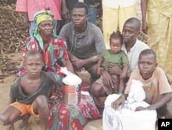 WFP distribution of food in Boyazala