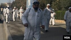 Bakı küçələri dezinfeksiya edilir