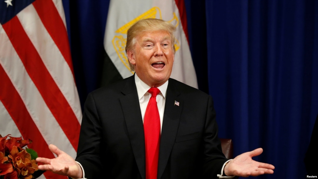 Tổng thống Donald Trump tại Đại hội đồng Liên hiệp quốc ngày 20/9/17.