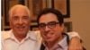 سیامک و پدر او باقر نمازی که هر دو در ایران بازداشت هستند. 