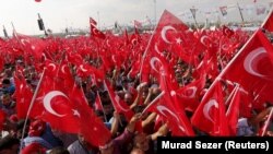 Des manifestants contre la violence en Turquie (Archives)