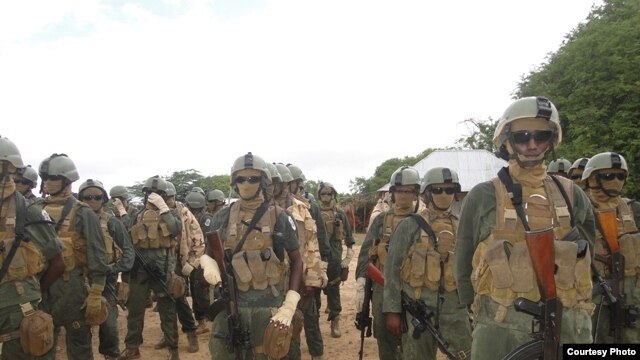 Gaashaan rapid reaction force. (Somalia Handout Photo)