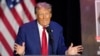 Republican presidential nominee former President Donald Trump speaks during a rally, Sept. 28, 2024, in Prairie du Chien, Wis.