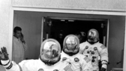 Posada Apolo 13 na putu ka lansirnoj rampi u Svemirskom centru Kenedi u Kejp Kenediju na Floridi, u subotu 11. aprila 1970.