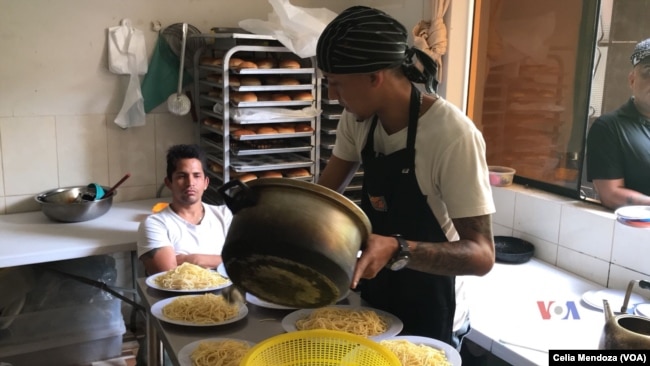 Un refugio para venezolanos abrió sus puertas en San Juan de Lurigancho, en Lima, Perú.