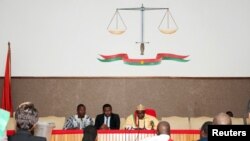 La Cour de justice burkinabé, à Ouagadougou, au Burkina Faso, le 17 avril 2015.