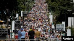 Venezuela müxalifətinin nümayişləri. 2 fevral, 2019