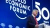 El presidente Donald Trump habló en el Foro Económico Mundial de Davos, Suiza, el martes, 21 de enero de 2020 y destacó los logros de la economía estadounidense bajo su administración.