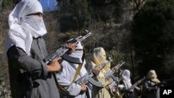 FILE - The Afghan Taliban has been quiet since news of the death of leader Mullah Akhtar Mansoor. Analysts, however, say high-ranking members likely are busy behind the scenes choosing a successor.