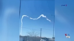 سقوط موشک جمهوری اسلامی در داخل خاک ایران، اندکی پس از شلیک
