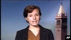 Sarah Shourd via video-link from Berkeley, California, during an exclusive interview with Voice of America's Persian News Network (PNN), 04 Nov 2010