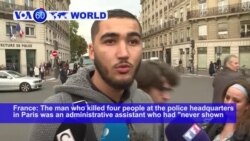 VOA60 World PM - Knife-Wielding IT Worker Kills 4 at Paris Police HQ