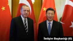 Turski i kineski predsjednik Recep Tayyip Erdogan i Xi Jinping.