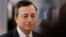 FILE - European Central Bank's President Mario Draghi.