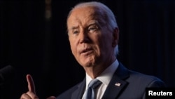 El presidente de EEUU, Joe Biden, pronuncia un discurso en el con el Club Económico de Washington el 19 de septiembre de 2024.