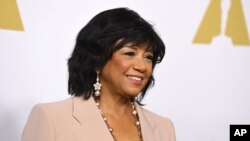 Cheryl Boone Isaacs, president of the Academy of Motion Picture Arts and Sciences, arrives at the 89th Academy Awards Nominees Luncheon at The Beverly Hilton Hotel in Beverly Hills, Calif., Feb. 6, 2017.