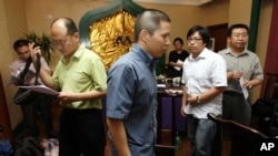 Xu Zhiyong, seen here on July 17, 2009, was indicted by Beijing prosecutors on Dec. 13, 2013, and will likely stand trial soon, his lawyer Zhang Qingfang said.