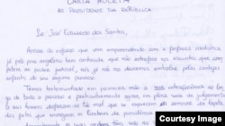 Carta Aberta dos activistas ao PR José Eduardo dos Santos, Luanda. Angola