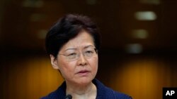 Pemimpin Hong Kong Carrie Lam. (Foto: dok).