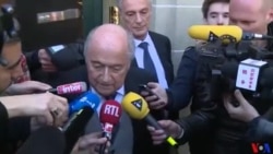 Sepp Blatter auditionné devant le tribunal arbitral du sport (vidéo)