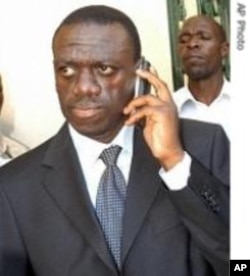 Kizza Besigye leader of Uganda's main opposition FDC party.