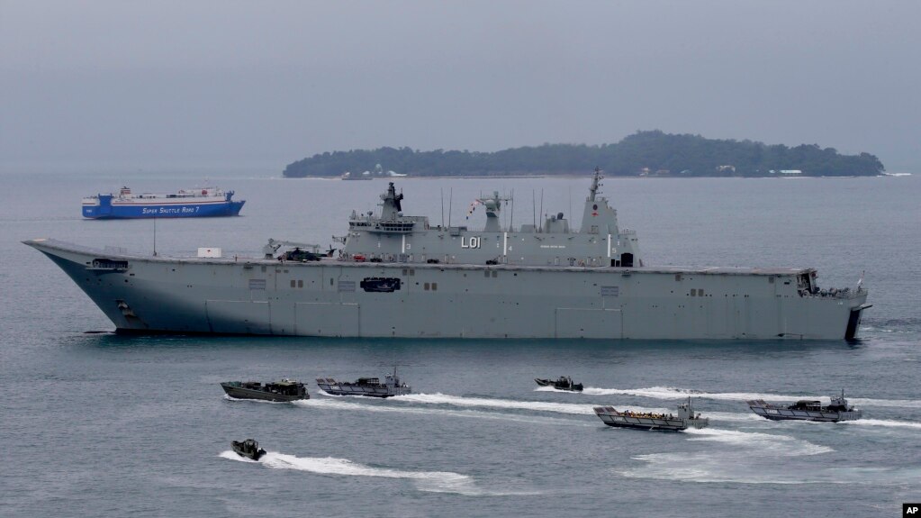 Hải quân Philippines và Úc diễn tập chung ở vịnh Subic, tháng 10/2017