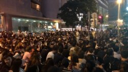 香港學界與網民組織合辦反送中集會 冀國際向施壓