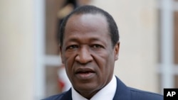 L'ancien président du Burkina Faso Blaise Compaoré à Paris, le 18 septembre 2012.