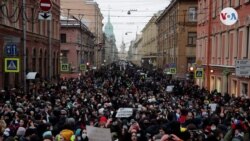 En Fotos: Miles de detenidos en protestas de apoyo a Navalny en Rusia
