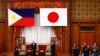 菲律賓總統阿基諾贊揚日本抨擊中國
