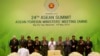ASEAN FMs Urge Restraint in South China Sea Disputes