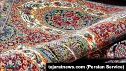 Colorful Iranian rug