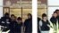 Vietnamese Doan Thi Huong and Indonesian Siti Aisyah who are on trial for the killing of Kim Jong Nam, the estranged half-brother of North Korea's leader, are escorted as they leave the Shah Alam High Court on the outskirts of Kuala Lumpur, Malaysia, Oct. 3, 2017,