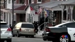 2014-12-16 美國之音視頻新聞: 費城警方搜尋涉嫌殺死6人的槍手