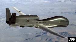 Mpepo (drone) Global Hawk ya Etats-Unis, photo ya mampinga ya likolo ya Ameriki, 20 juin 2019.