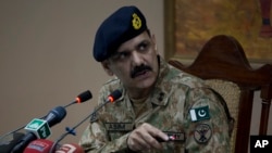 Juru bicara Pakistan Letjen Asim Bajwa (Foto: dok).