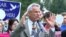 protest to Trump policy on Iran U.S. Congressman Alan Lowenthal (D-CA) and Trita Parsi