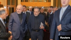 عباس عراقچی و محمدباقر قالیباف، مذاکره‌کنندگان جمهوری اسلامی - آرشیو