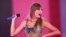 Taylor Swift tampil dalam konser "Eras Tour" di Sofi stadium, Inglewood, California, 7 Agustus 2023. 