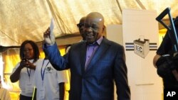 Le Premier ministre du Lesotho, Thomas Thabane, à Maseru, le 28 février 2015.