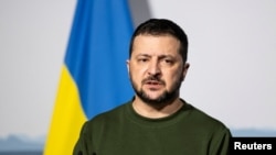 ولودیمیر زلنسکی، رئیس‌ جمهوری اوکراین.