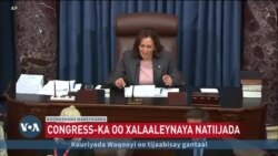 Congress-ka oo sharciyeynaya doorashadii Trump 