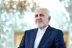 FILE - Iranian Foreign Minister Mohammad Javad Zarif speaks during a press conference in Tehran, Iran, June 10, 2019.