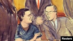 El narcotraficante Alex Cifuentes testificó en la jornada número 30 del juicio a "El Chapo", en la Corte Federal de Brooklyn en Nueva York, el miércoles.