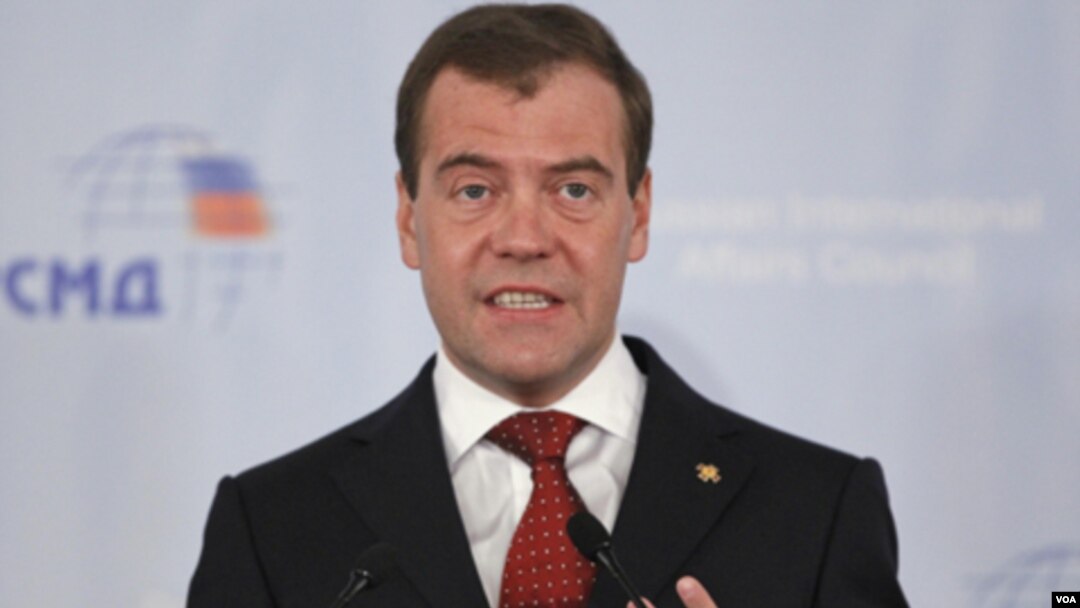 PM Rusia Dmitry Medvedev terpilih secara bulat sebagai Ketua Partai Rusia Bersatu (foto: dok).