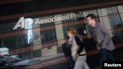 Kantor Associated Press di Manhattan, New York. (Reuters/Adrees Latif)