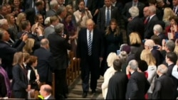 President Trump, Family Attend National Prayer Service