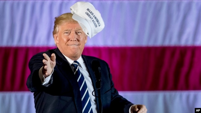 Image result for trump hat and tie