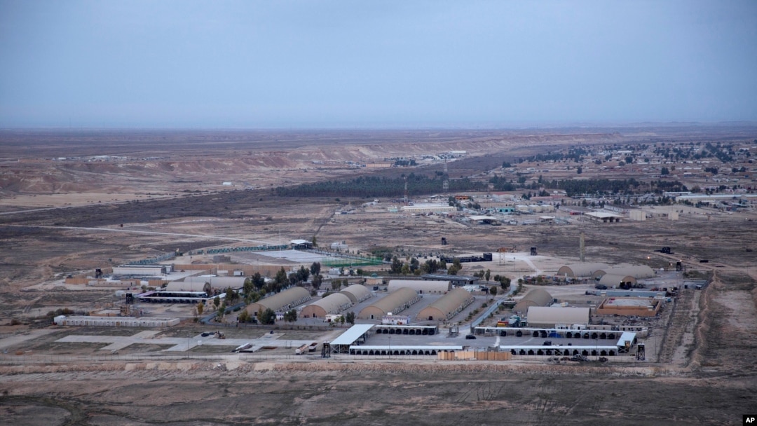 Pangkalan udara Ain al-Asad di gurun barat Anbar, Irak, 29 Desember 2019. (Foto: dok)
